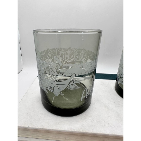 Vintage 1980s Libbey McDonalds Hawaii Promotional Souvenir Glasses - Picture 7 of 10